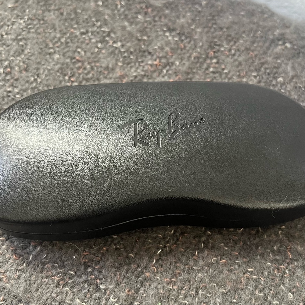 ✨ Ray-Ban NEW  Hard Case Black Flip Top for Sunglasses Glasses CASE ONLY